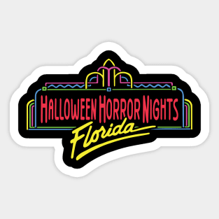 Halloween Horror Nights - 90's throwback Sticker